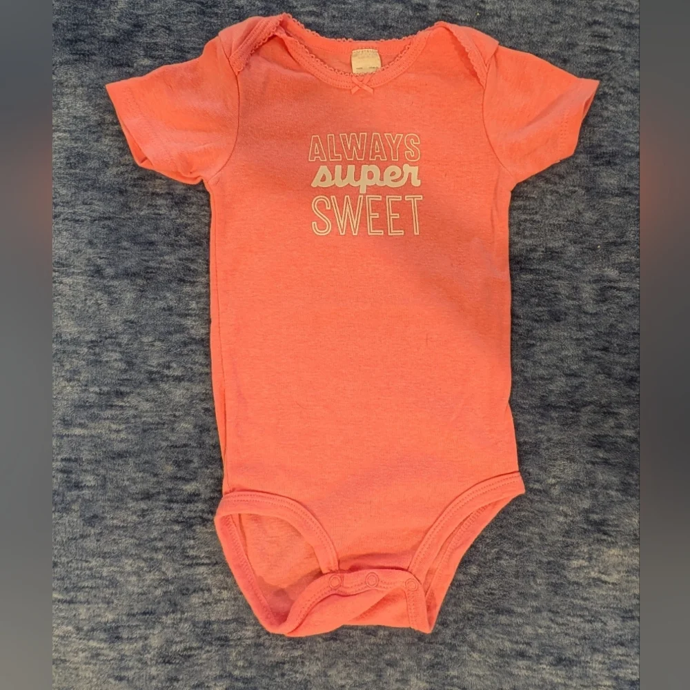 Carter's Pink and Peach Kids One Pieces Set